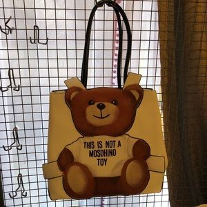 Moschino bear tote